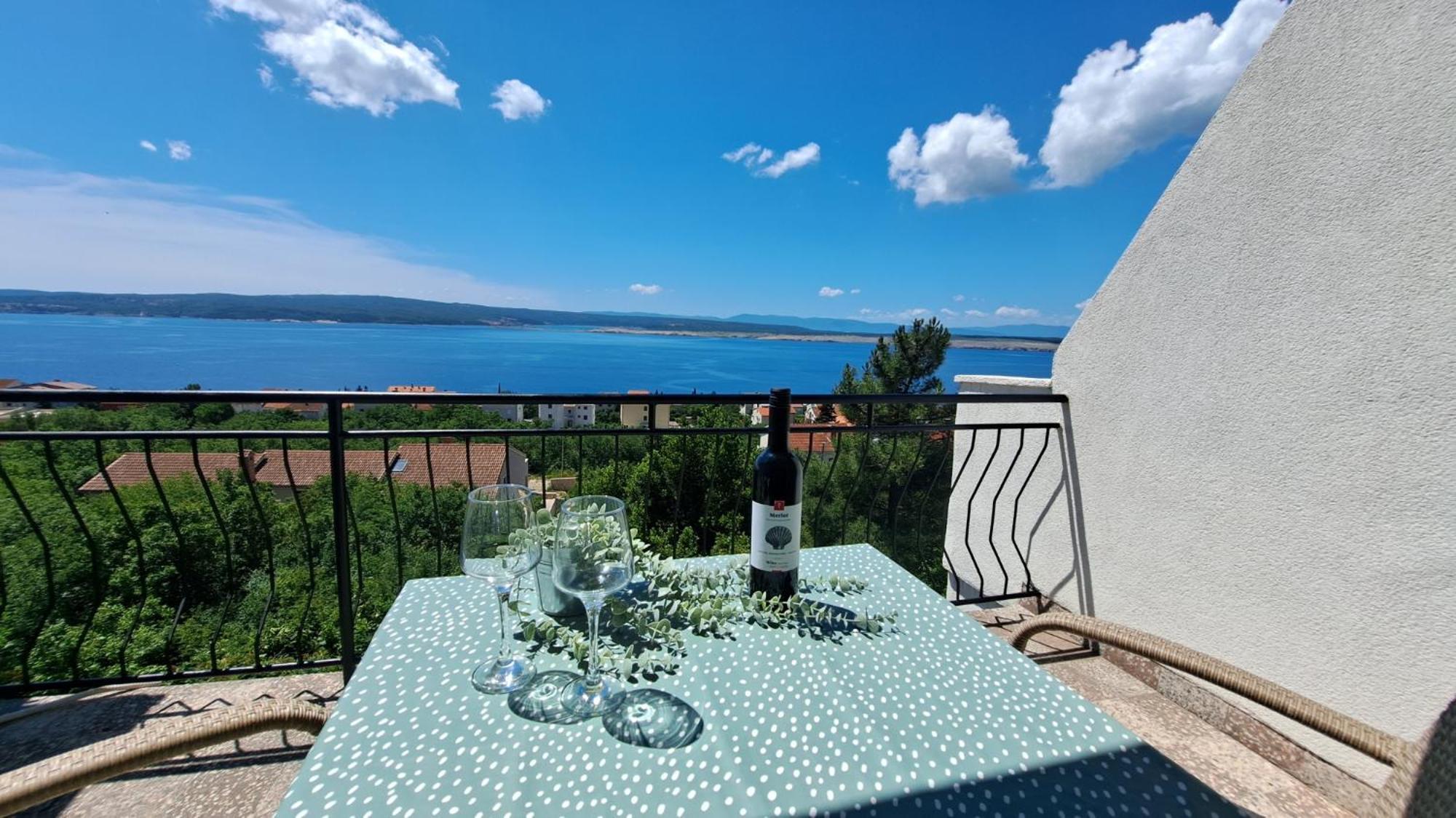Apartmani E&G Dramalj Bagian luar foto